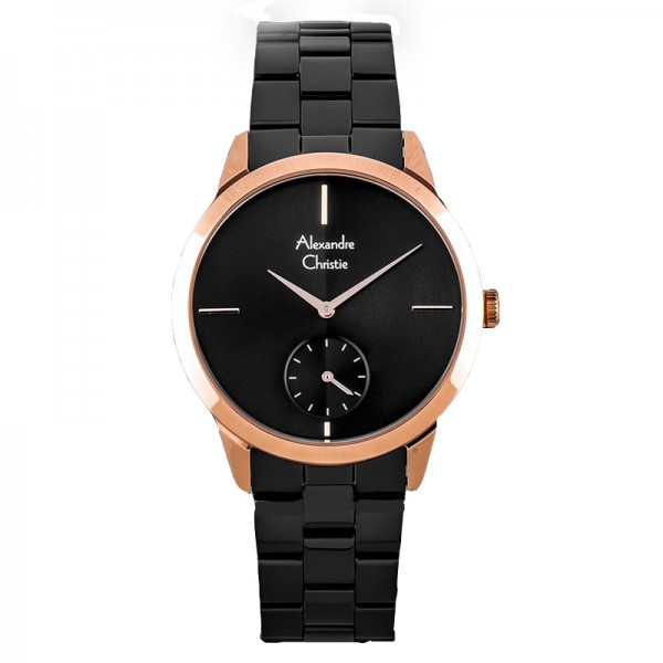 Alexandre Christie AC 2785 Rosegold Black LSBBRBA